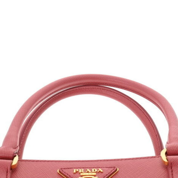 PRADA bag pink Saffiano handbag - Picture 5 of 12